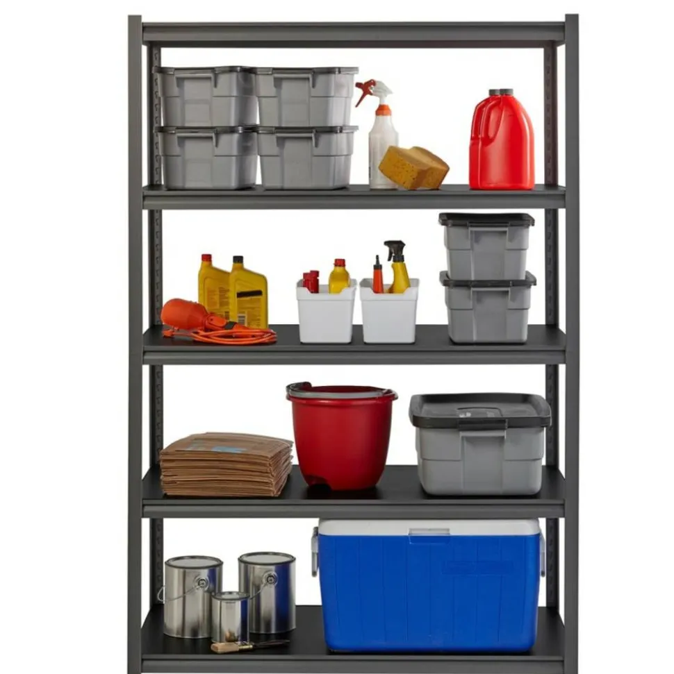 Lorell Iron Horse 3200 lb Capacity Riveted Shelving