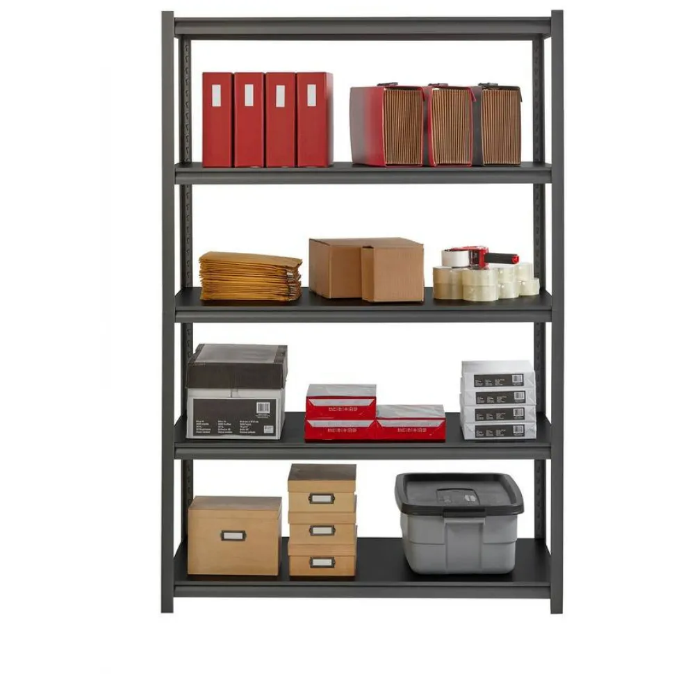 Lorell Iron Horse 3200 lb Capacity Riveted Shelving
