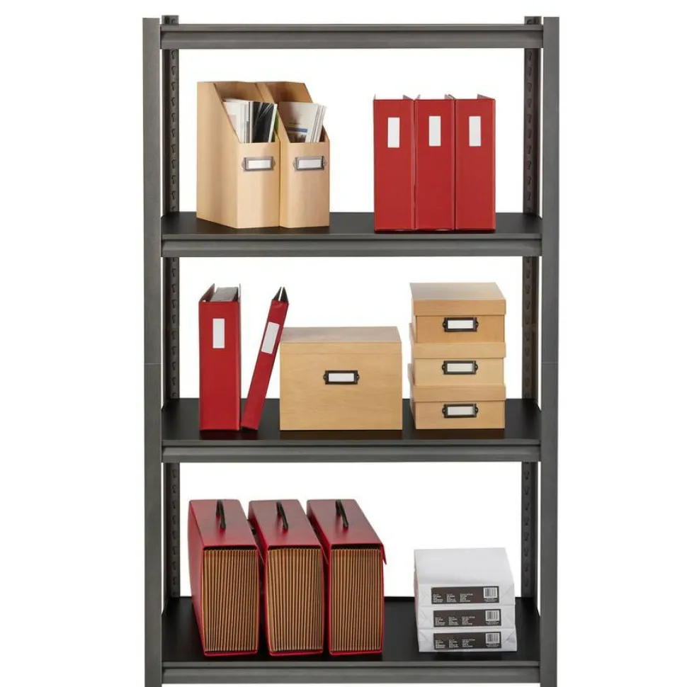 Lorell Iron Horse 3200 lb Capacity Riveted Shelving
