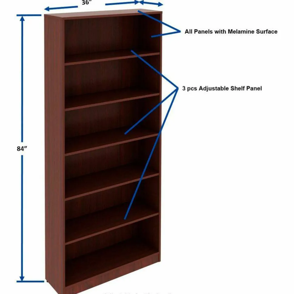 Lorell Laminate Bookcases