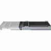 Lorell Laminate Desk 4-compartment Drawer, Black