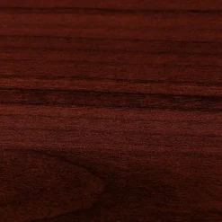 Lorell Laminate Economy Folding Table, 29"H x 48"W x 24"D, Mahogany