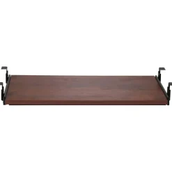 Lorell Laminate Universal Keyboard Tray, Cherry