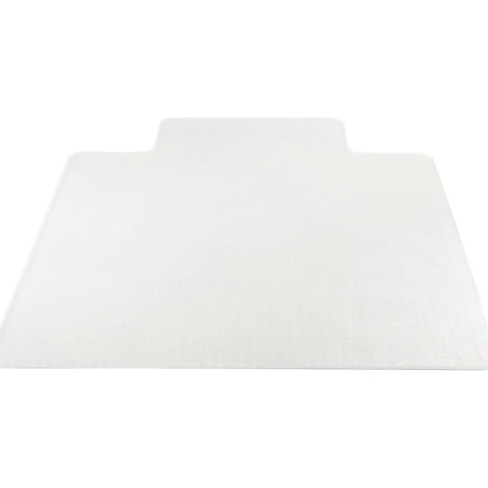 Lorell Lipped Chair Mat for Medium-Pile Carpet - 45" x 53"
