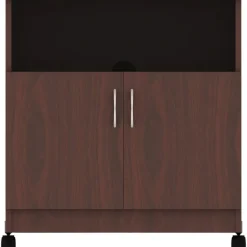 Lorell Mobile Machine Stand with Shelf, 30.75