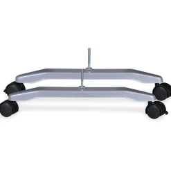 Lorell Mobile T-Foot Set With Casters, 2.40