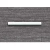 Lorell Modern Laminate Drawer Pulls, 1-1/8"H x 5-7/8"W x 5/8"D, Silver, Pack Of 2 Pulls