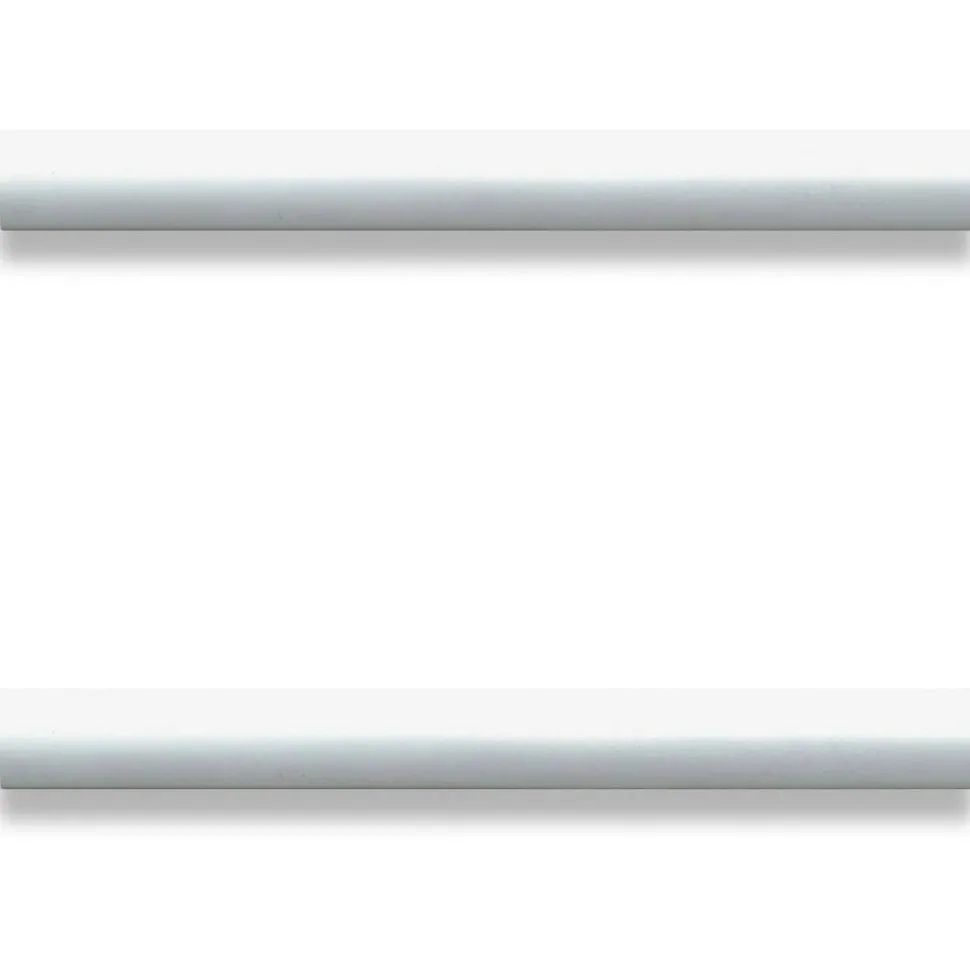 Lorell Modern Laminate Drawer Pulls, 1-1/8"H x 5-7/8"W x 5/8"D, Silver, Pack Of 2 Pulls