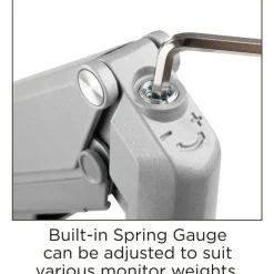 Lorell Mounting Arm for Monitor - Gray