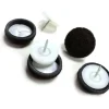 Lorell Nail-in Chair Tips with Felt - Brown - 16 / Bag