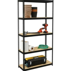 Lorell Narrow Steel Shelving, 60