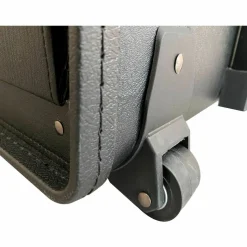 Lorell Oversized Rolling Catalog Case, Black