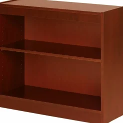 Lorell Panel End Hardwood Veneer Bookcase