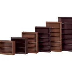 Lorell Panel End Hardwood Veneer Bookcase
