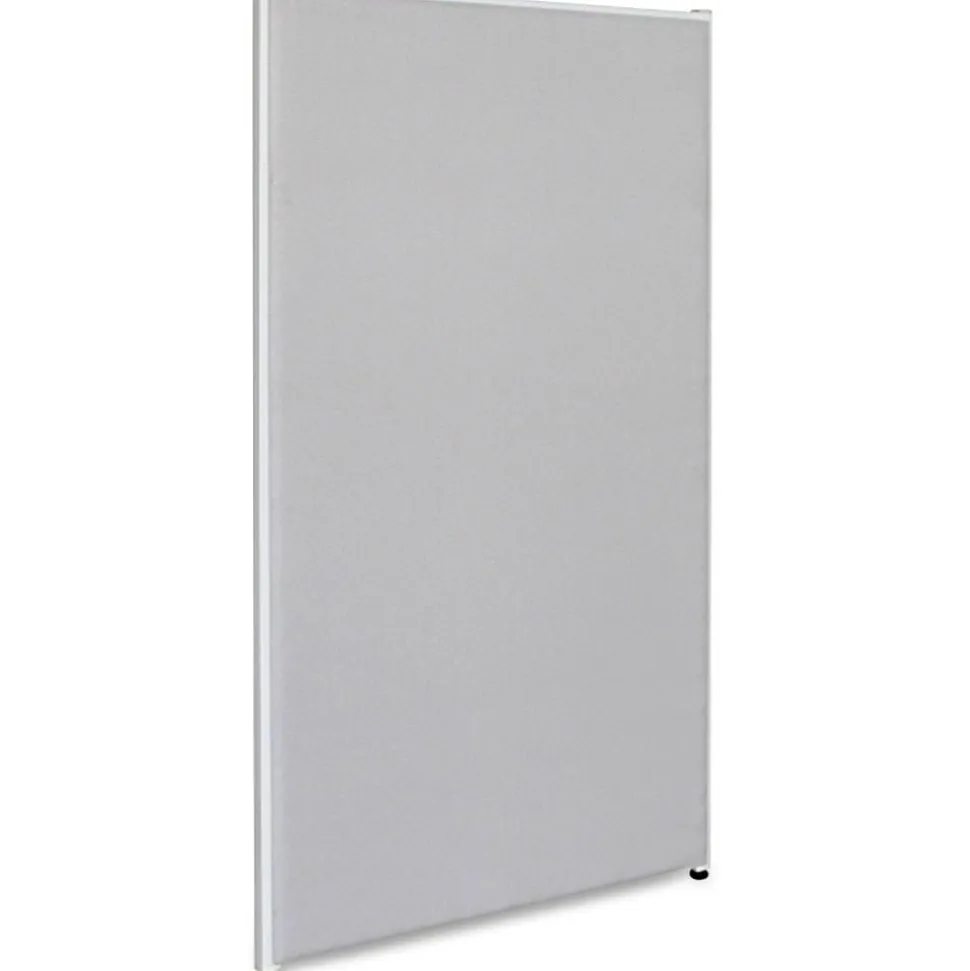 Lorell Panel System Fabric Panel, 72"H x 36"W, Gray