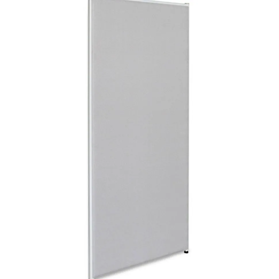 Lorell Panel System Fabric Panel, 72"H x 30"W, Gray