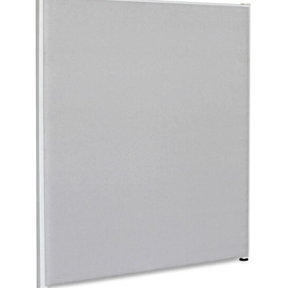 Lorell Panel System Fabric Panel, 72"H x 60"W, Gray