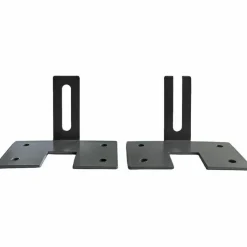 Lorell Panel System Panel Wall Bracket, 2-pack, Aluminum
