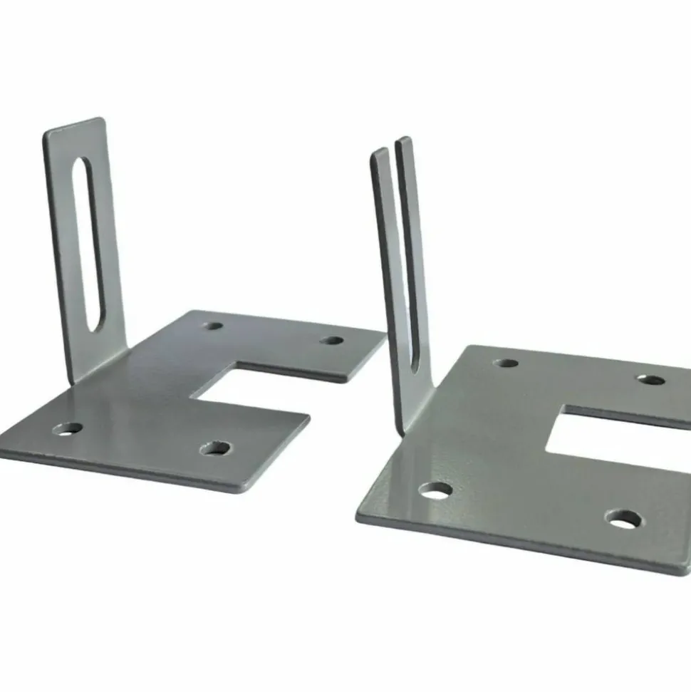 Lorell Panel System Panel Wall Bracket, 2-pack, Aluminum