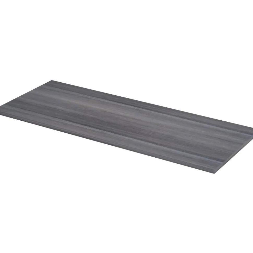 Lorell Relevance Series Desk Top, 60"W x 23 1/2"D, Charcoal