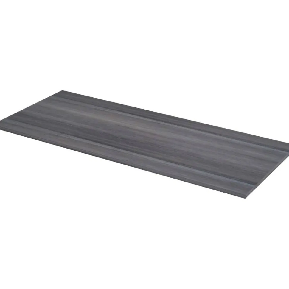 Lorell Relevance Series Desk Top, 72"W x 29 1/2"D, Charcoal