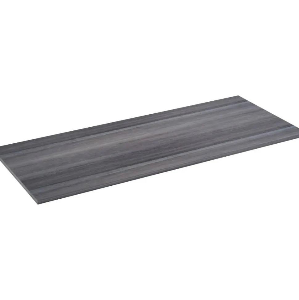 Lorell Relevance Series Desk Top, 72"W x 29 1/2"D, Charcoal
