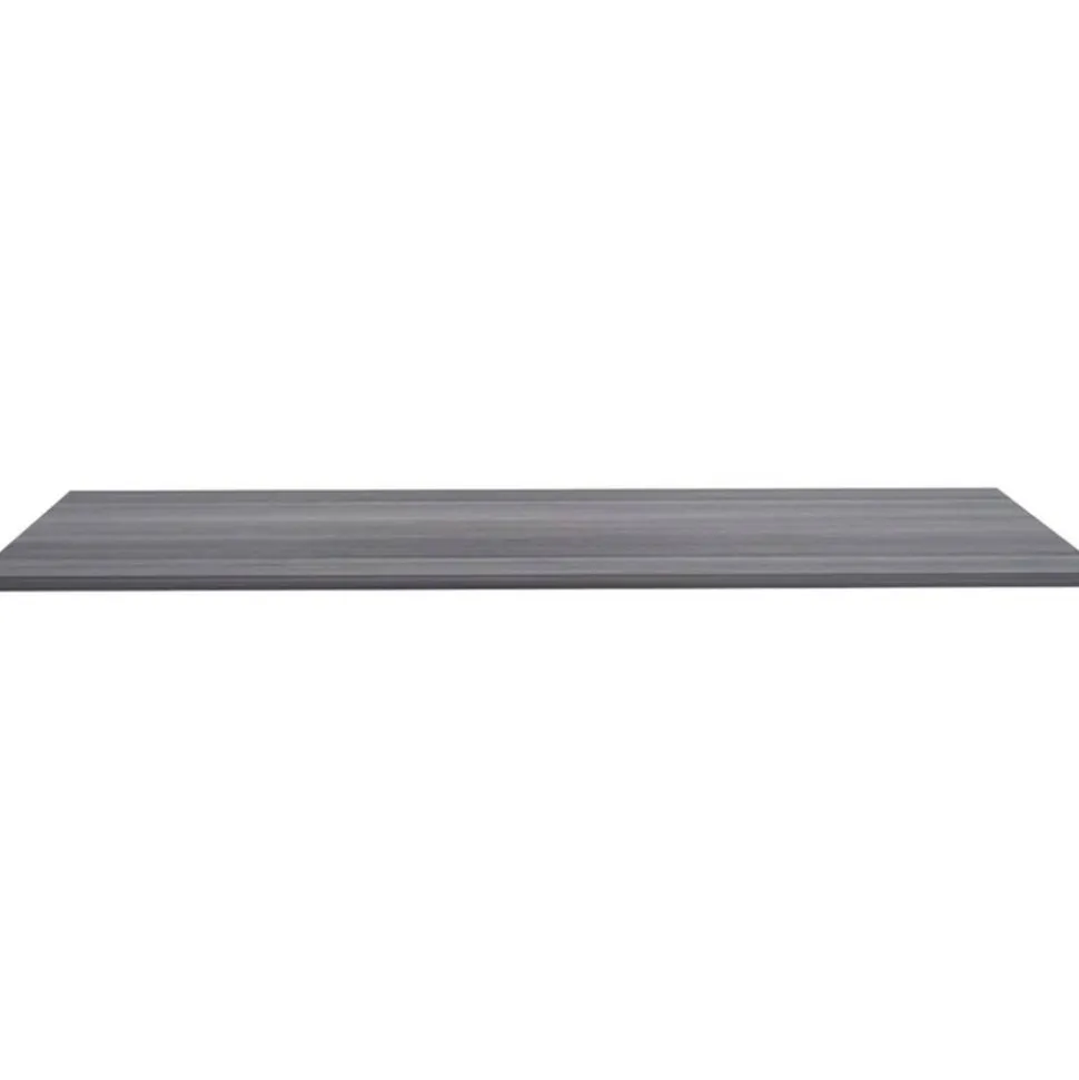Lorell Relevance Series Desk Top, 72"W x 29 1/2"D, Charcoal