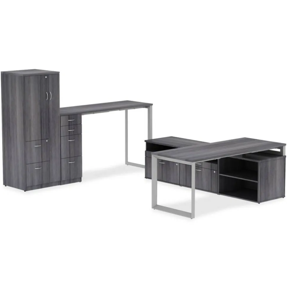Lorell Relevance Series Pedestal File, Mahogany