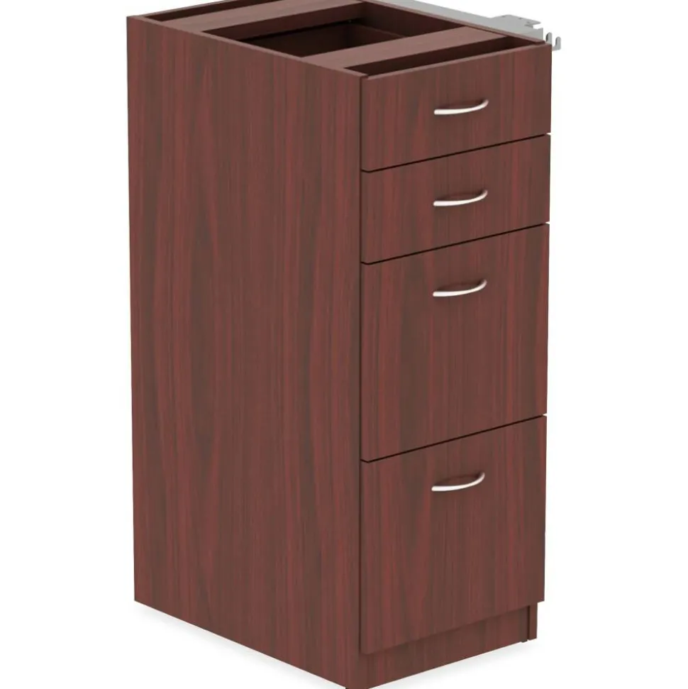 Lorell Relevance Series Pedestal File, Mahogany