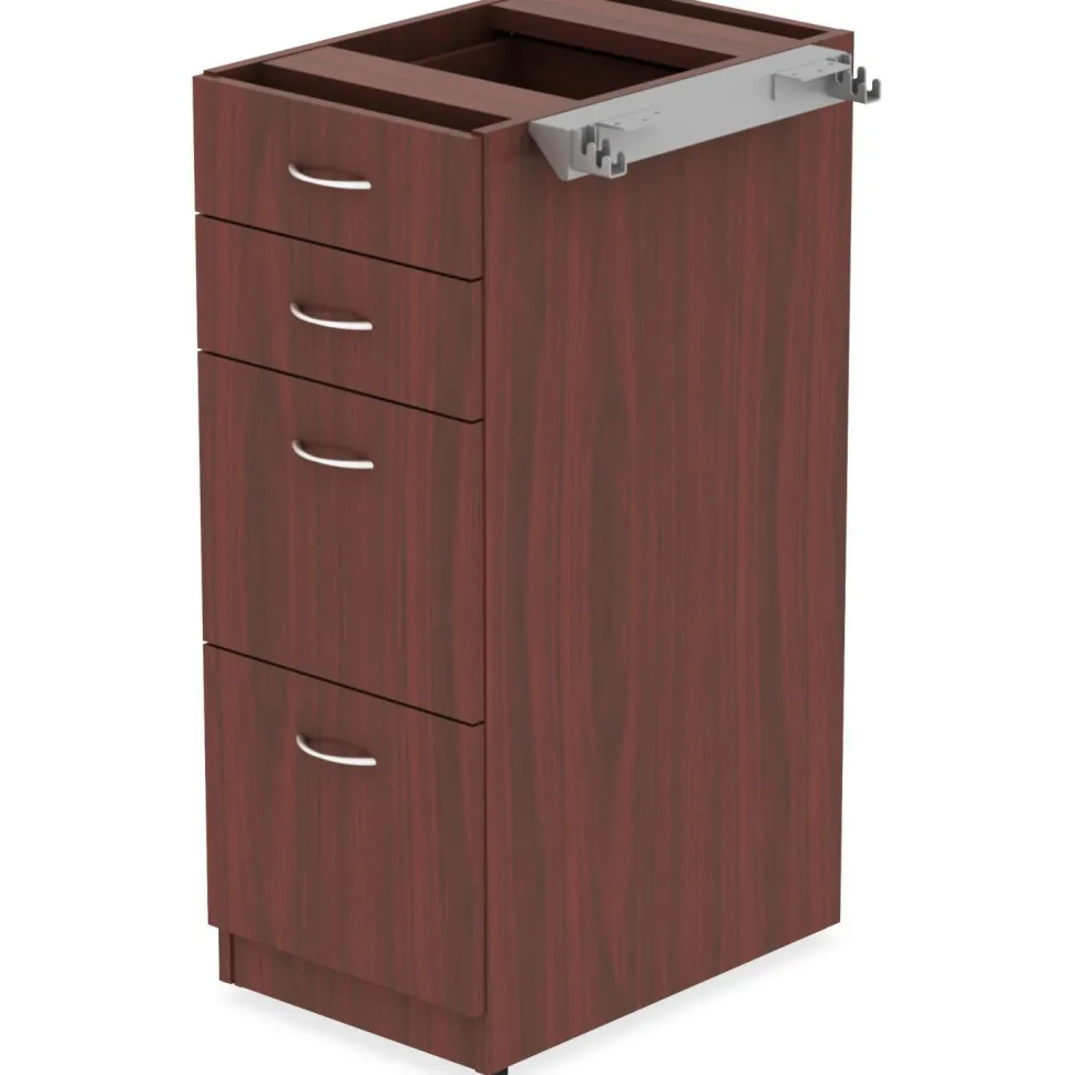 Lorell Relevance Series Pedestal File, Mahogany