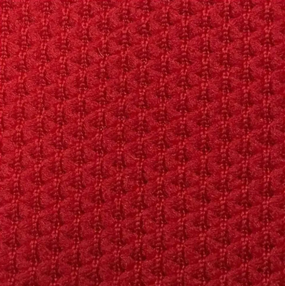 Lorell Removable Mesh Seat Cover - 19" Length x 19" Width - Polyester Mesh - Red - 1 Each