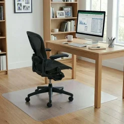 Lorell Rolled Hard Floor Chair Mat, 36