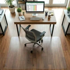 Lorell Rolled Hard Floor Chair Mat, 36