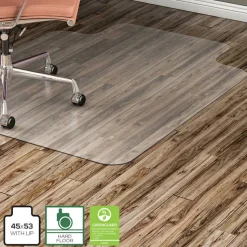 Lorell Rolled Hard Floor Chair Mat, 45
