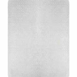 Lorell Rolled Low Pile Studded Chair Mat, 46
