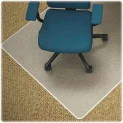 Lorell Rolled Low Pile Studded Chair Mat, 46