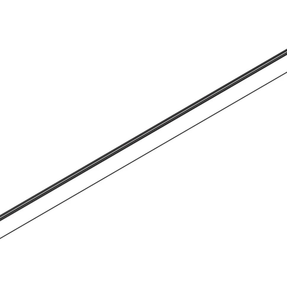 Lorell Single-Wide Horizontal Panel Strip for Adaptable Panel System, 33.1"W x 0.5"D x 1.8"H, Aluminum, Silver