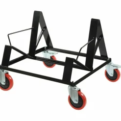 Lorell Stack Chair Steel Dolly