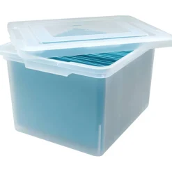 Lorell Stacking File Boxes
