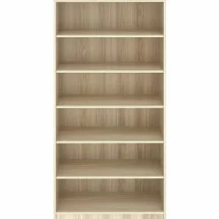 Lorell Sturdy 6-Shelf Bookcase