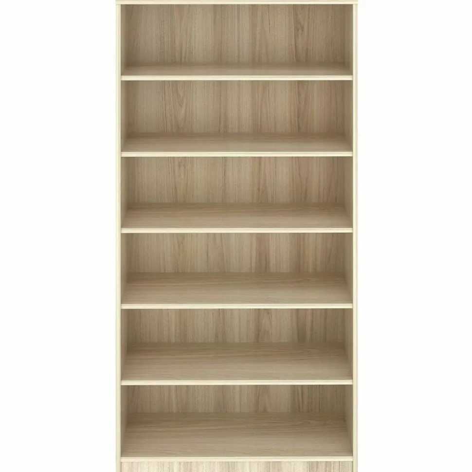 Lorell Sturdy 6-Shelf Bookcase