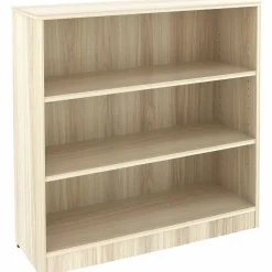 Lorell Sturdy 3-Shelf Bookcase