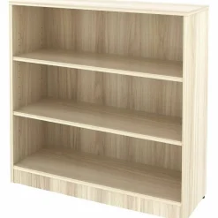 Lorell Sturdy 3-Shelf Bookcase