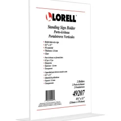Lorell T-base Standing Sign Holders