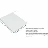 Lorell Tempered Glass Chair Mat, 44" x 50", Clear