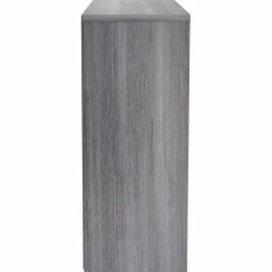 Lorell Weathered Charcoal Laminate Bookcase