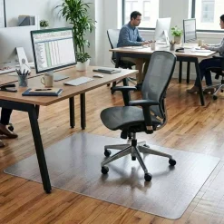 Lorell XXL Polycarbonate Multi-Surface Chair Mat, 60