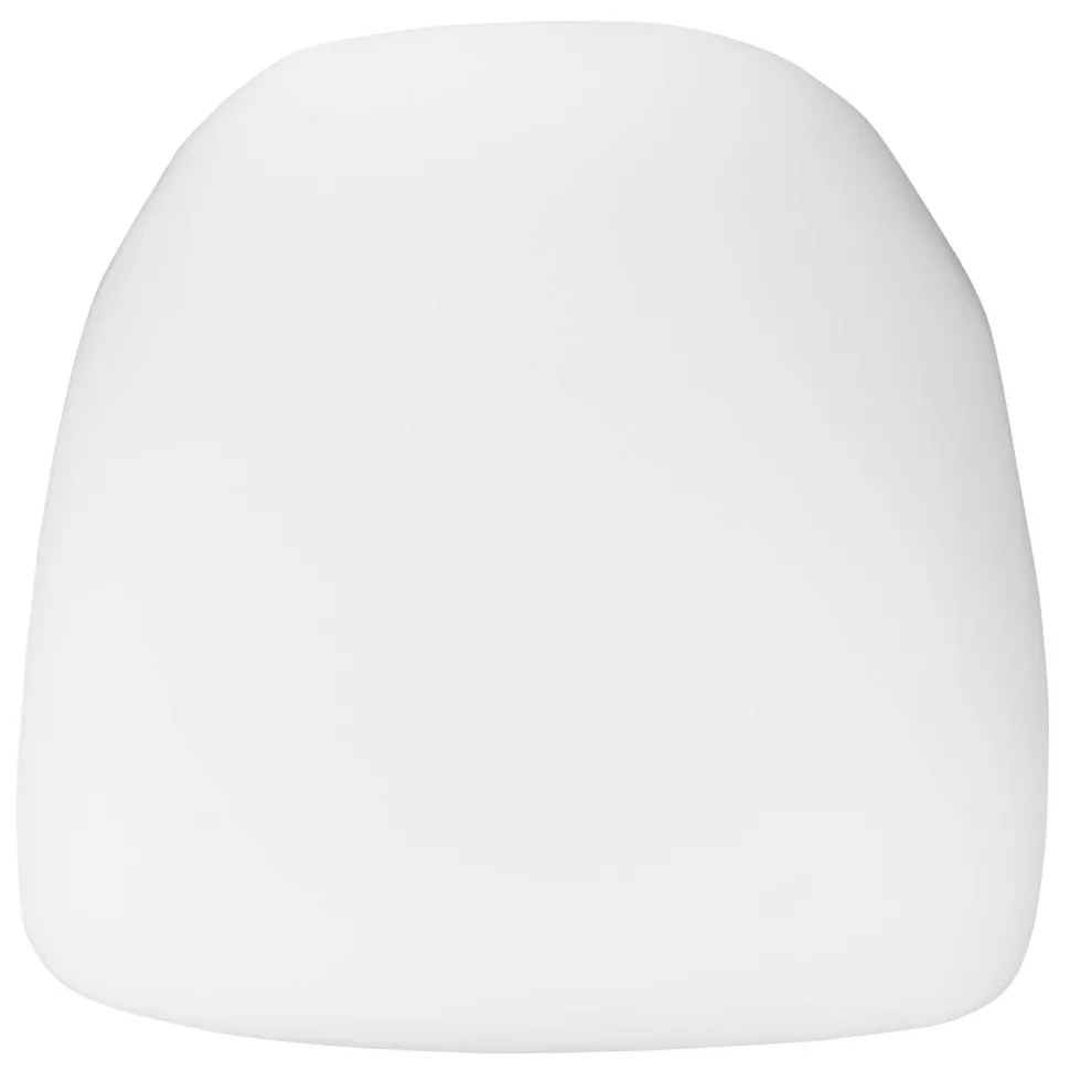 Louise Hard White Fabric Chiavari Chair Cushion