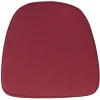 Louise Soft Burgundy Fabric Chiavari Chair Cushion