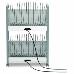 Luxor 32 Bay Open Charging Cart for 32 Devices, 27 x 14.75 x 39.75